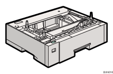 Illustration of paper feed unit