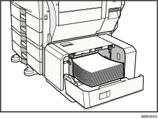 Large capacity tray (LCT) illustration