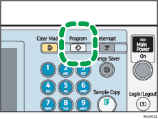 Program key illustration