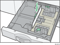 Tab sheet holder illustration