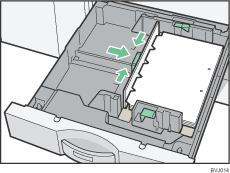 Tab sheet holder illustration