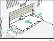 Bypass tray illustration