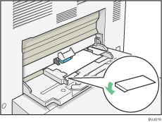 Bypass tray illustration