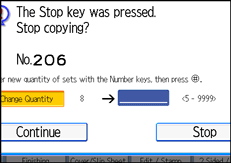 Operation panel screen illustration