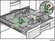 Tray 2 and 3 illustration