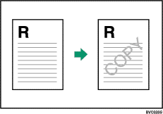 Illustration of watermark