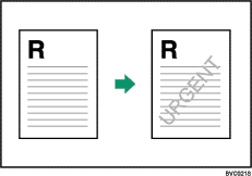 Illustration of watermark