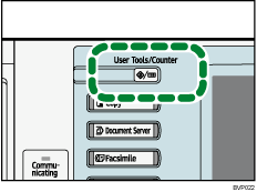 User Tools/Counter key illustration