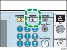 Program key illustration