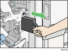 Punch waste box illustration