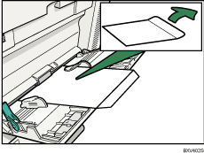 Bypass tray illustration