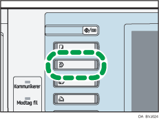 Illustration af dokumentserver-tasten.