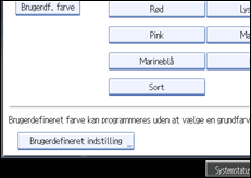 Illustration af betjeningspanelets sk&aelig;rm