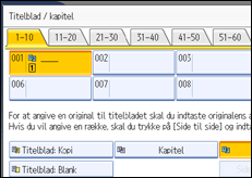 Illustration af betjeningspanelets sk&aelig;rm