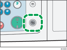 Illustration af tast til forenklet display