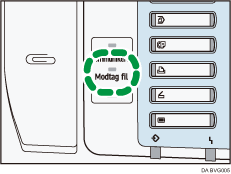 Illustration af Modtag fil-indikatoren
