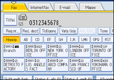 Illustration af sk&aelig;rmen p&aring; betjeningspanelet