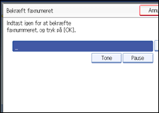 Illustration af sk&aelig;rmen p&aring; betjeningspanelet
