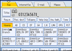 Illustration af sk&aelig;rmen p&aring; betjeningspanelet