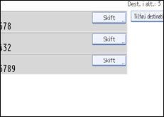 Illustration af sk&aelig;rmen p&aring; betjeningspanelet
