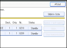 Illustration af sk&aelig;rmen p&aring; betjeningspanelet