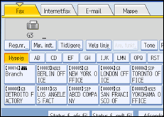 Illustration af sk&aelig;rmen p&aring; betjeningspanelet
