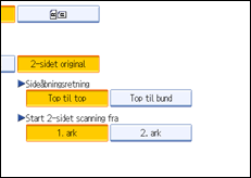 Illustration af sk&aelig;rmen p&aring; betjeningspanelet