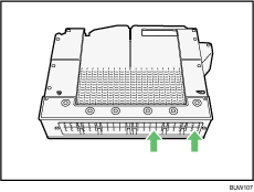 Illustration af patronen til indbindingsringe