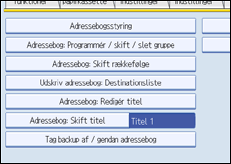 Illustration af sk&aelig;rm p&aring; betjeningspanel