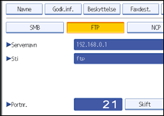 Illustration af sk&aelig;rm p&aring; betjeningspanel