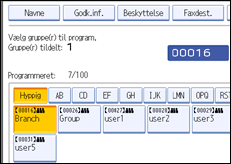 Illustration af sk&aelig;rm p&aring; betjeningspanel