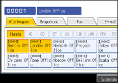 Illustration af sk&aelig;rm p&aring; betjeningspanel