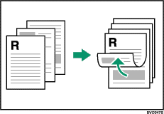 Illustration af duplex (&aring;bn opad)