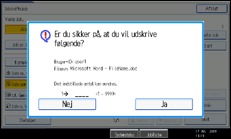 Illustration af sk&aelig;rmen p&aring; betjeningspanelet