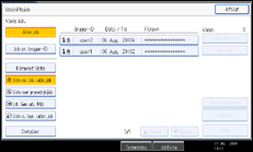 Illustration af sk&aelig;rmen p&aring; betjeningspanelet