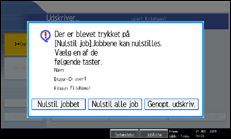 Illustration af sk&aelig;rmen p&aring; betjeningspanelet