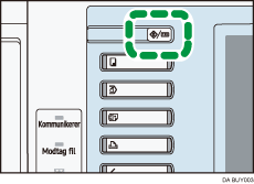 Illustration af tasten Brugerfunktioner/T&aelig;ller 