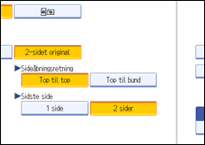 Illustration af sk&aelig;rm p&aring; betjeningspanel
