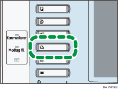Illustration af tasten Printer