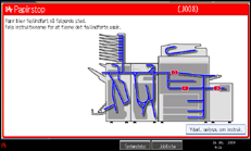 Illustration af sk&aelig;rmen p&aring; betjeningspanelet