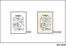 Abbildung der Einstellung der Bildqualitäten