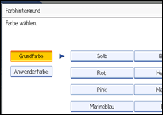 Abbildung des Bedienfeld-Displays