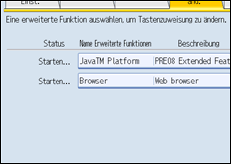 Abbildung Bedienfeld-Display