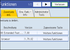 Abbildung Bedienfeld-Display