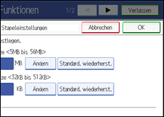 Abbildung Bedienfeld-Display