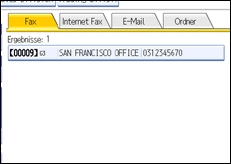 Abbildung des Bedienfelds