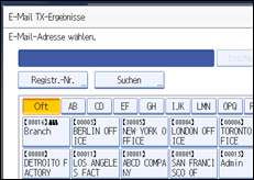 Abbildung des Bedienfelds