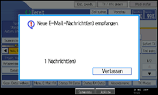 Abbildung des Bedienfelds