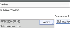 Abbildung des Bedienfelds