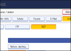 Abbildung Bedienfeld-Display